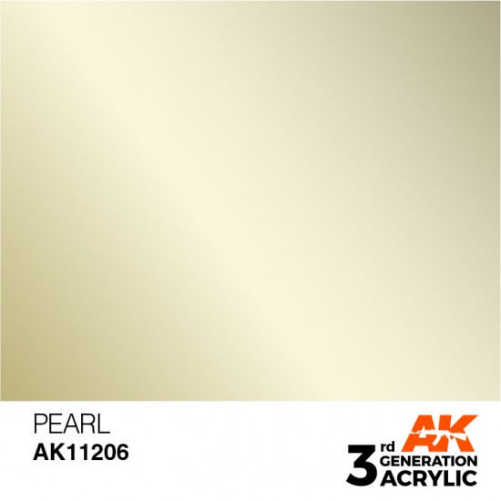 Acrylic Paint (3rd Generation) - Pearl (Metallic Colours, 17ml)