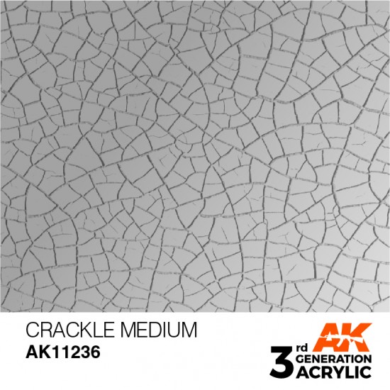 Acrylic Paint (3rd Generation) - Crackle Medium (17ml)