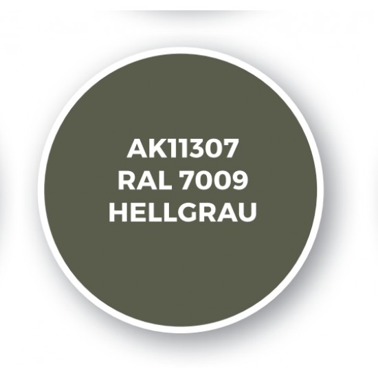 Acrylic Paint (3rd Generation) for AFV - RAL 7009 Hellgrau (17ml)
