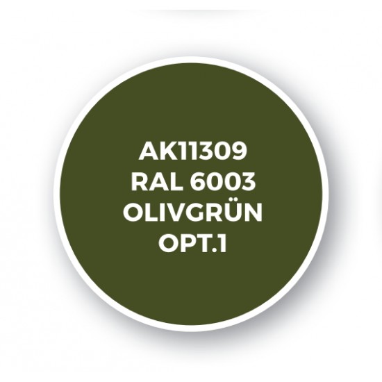 Acrylic Paint (3rd Generation) for AFV - RAL 6003 Olivgrun opt.1 (17ml)
