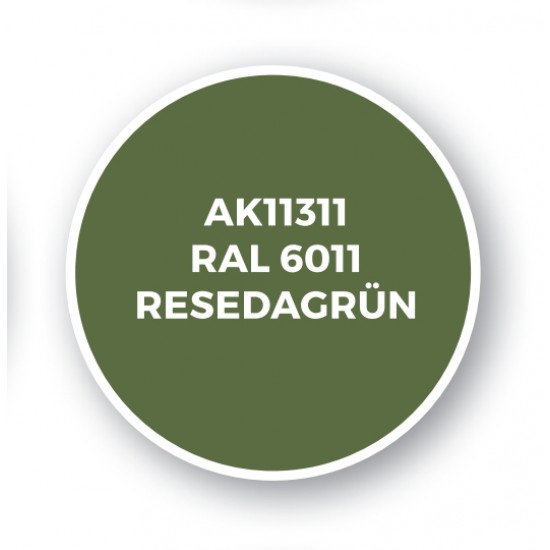 Acrylic Paint (3rd Generation) for AFV - RAL 6011 Resedagrun (17ml)