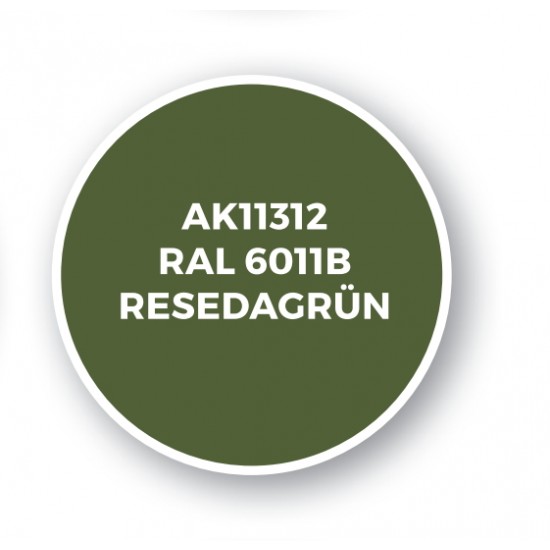 Acrylic Paint (3rd Generation) for AFV - RAL 6011B Resedagrun (17ml)