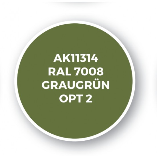 Acrylic Paint (3rd Generation) for AFV - RAL 7008 Graugrun Opt 2 (17ml)