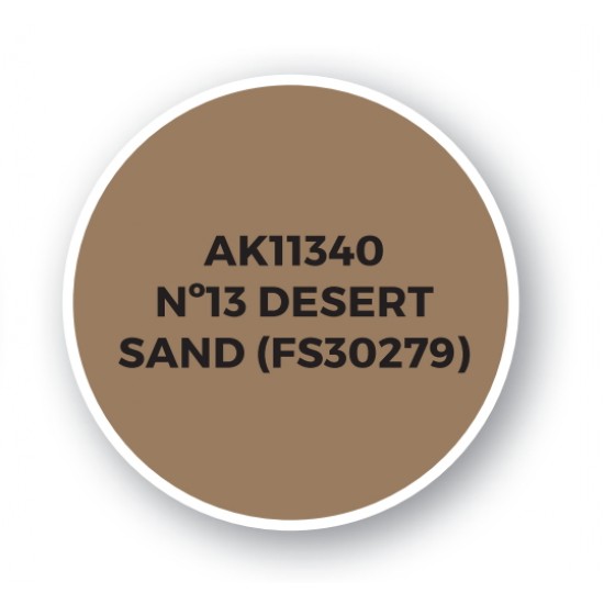 Acrylic Paint (3rd Generation) for AFV - No.13 Desert Sand (FS30279) 17ml