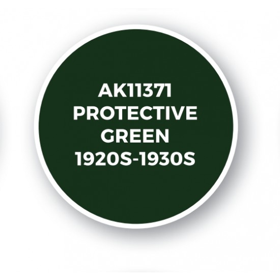 Acrylic Paint (3rd Generation) for AFV - Protective Green 1920s-1930s (17ml)
