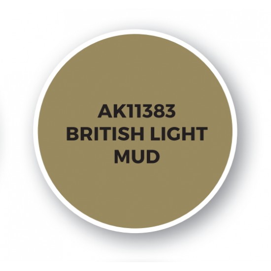 Acrylic Paint (3rd Generation) for AFV - British Light Mud (17ml)