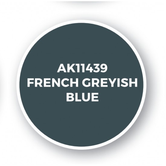 Acrylic Paint (3rd Generation) for Figures - French Greyish Blue (17ml)
