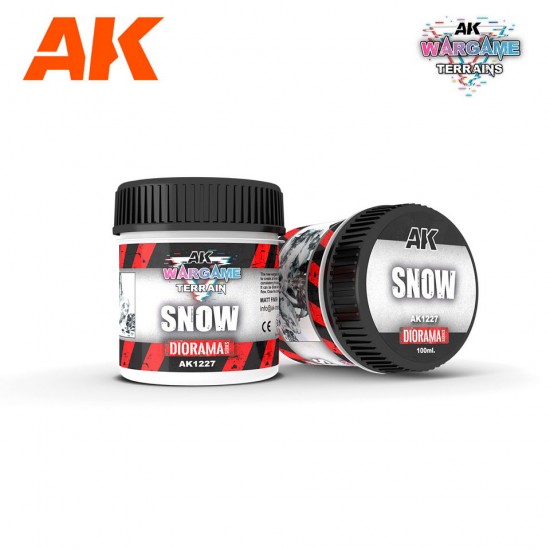 Wargame Battle Ground Terrains - Snow (100ml)