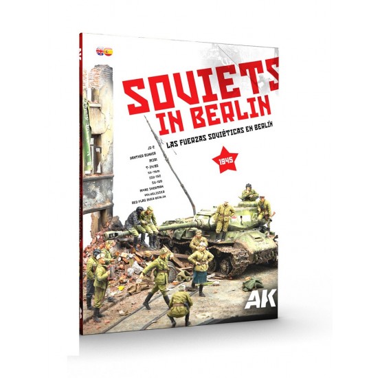 Soviets In Berlin (Bilingual English-Spanish, 156 pages, Semi-hard cover)