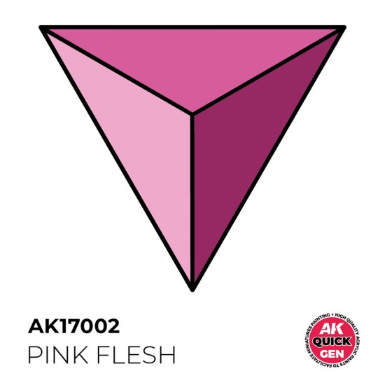 Acrylic Colour for Contrast Painting - Quick Gen #Pink Flesh (18ml)