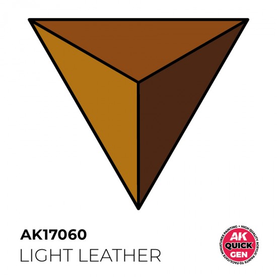 Acrylic Colour for Contrast Painting - Quick Gen #Light Leather (18ml)