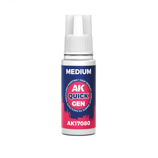 Acrylic Colour for Contrast Painting - Quick Gen #Medium (18ml)