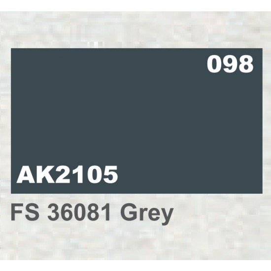 Acrylic Paint - Grey FS 36081 (17ml)