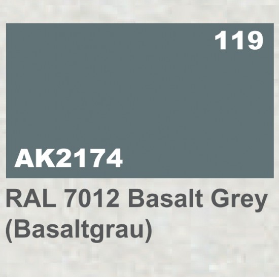 RAL 7001 Silver grey