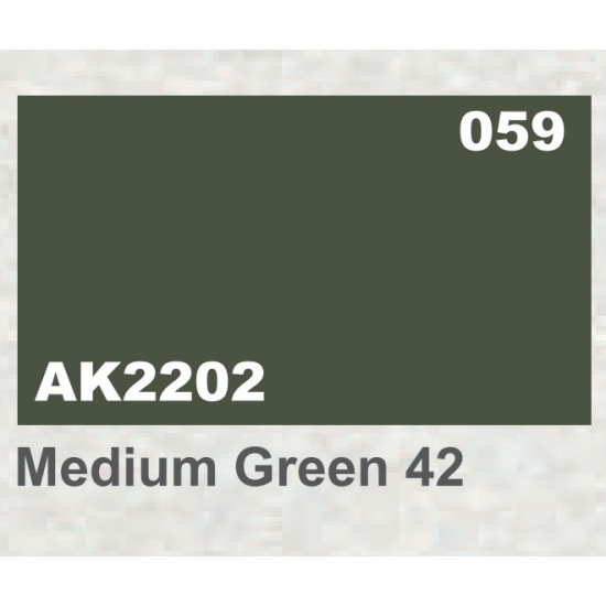 Acrylic Paint - Medium Green 42 (17ml)