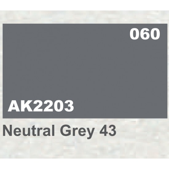Acrylic Paint - Neutral Grey 43 (17ml)