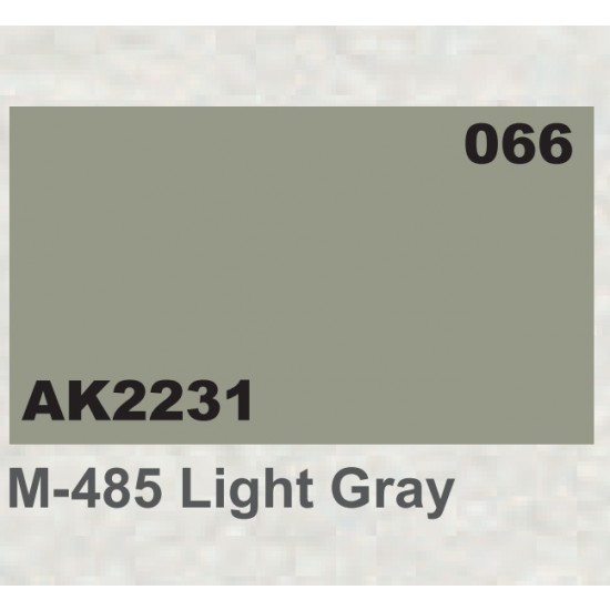 Acrylic Paint - M-485 Light Gray (17ml)