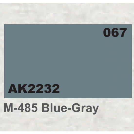Acrylic Paint - M-485 Blue Gray (17ml)