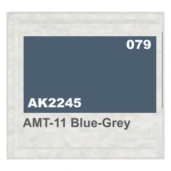 Aircraft Series Acrylic Paint - AMT-11 Blue Grey (17ml)