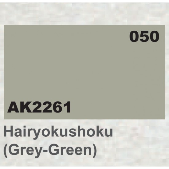 Acrylic Paint - Hairyokushoku #Grey-Green (17ml)