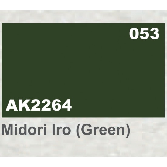 Acrylic Paint - Midori Iro #Green (17ml)