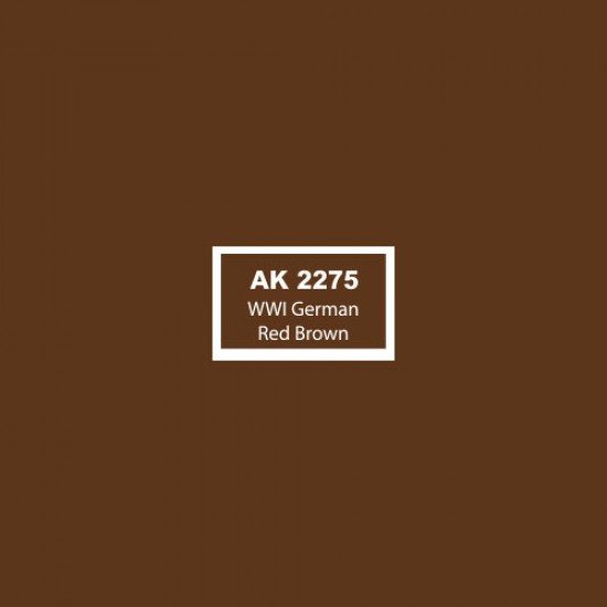 Aircraft Series Acrylic Paint - WWI German Red Brown (17ml)