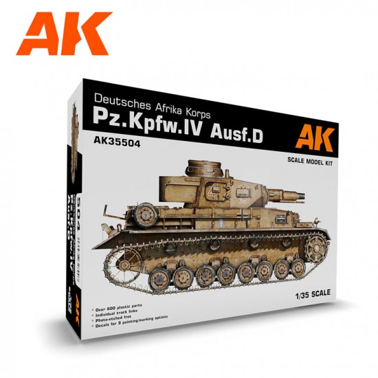 1/35 PzKpfw.IV Ausf.D Deutsche Afrika Korps