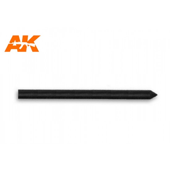 Graphite Detailing Pencil for Simulating Polished Metal (Black)
