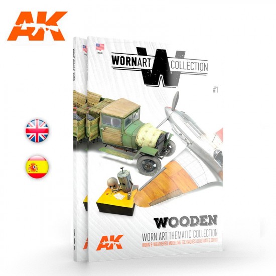 Worn Art Collection Vol. 01: Wooden (English, 92 pages)
