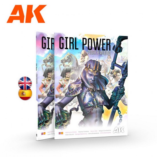 Girl Power/Poder Femenino (Bilingual: English & Spanish, 92 pages)