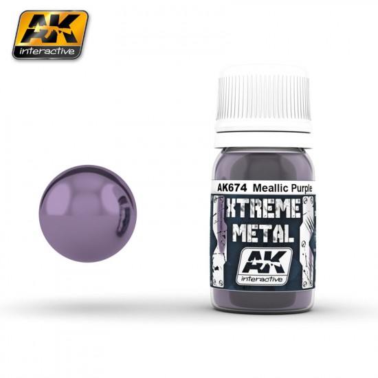 Xtreme Metal - Metallic Purple (30ml)