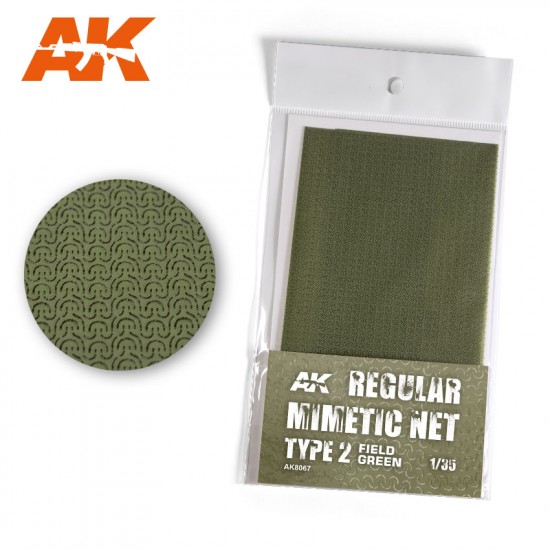 Regular Mimetic Camouflage Net Type #2 Field Green