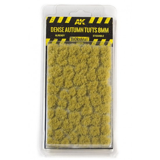 Dense Autumn Tufts 8mm (self-adhesive)
