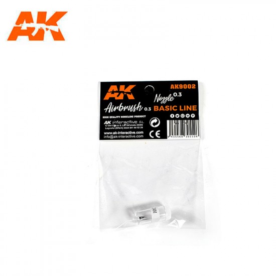 0.3mm Nozzle for Airbrush Basic Line 0.3 #AK-9000