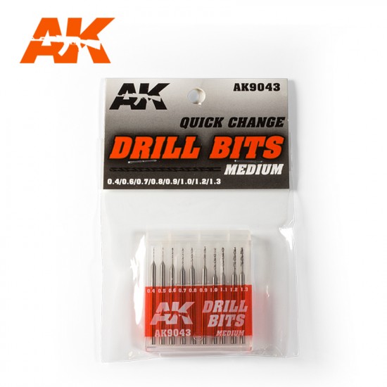 Drill Bits (0.4mm - 1.3mm)