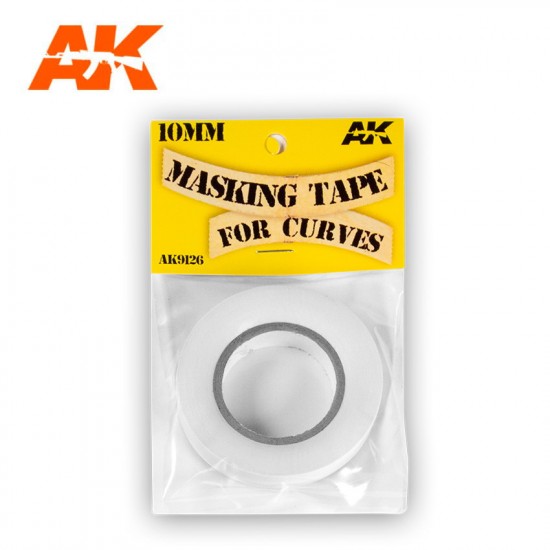 10mm Masking Tape for Curves (length: 18m)