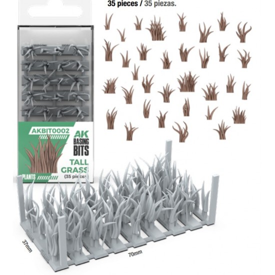 Wargames Basing Bit - Plants #Tall Grass (35pcs)