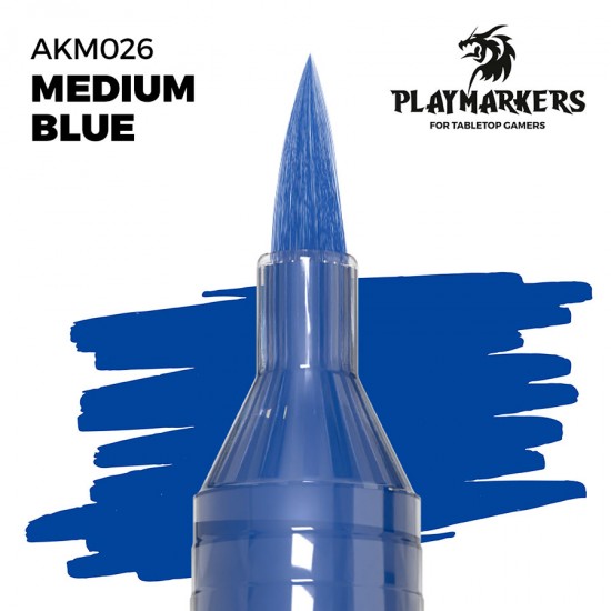 Acrylic Paint Marker for Tabletop Gamers - Medium Blue #PLAY MARKERS