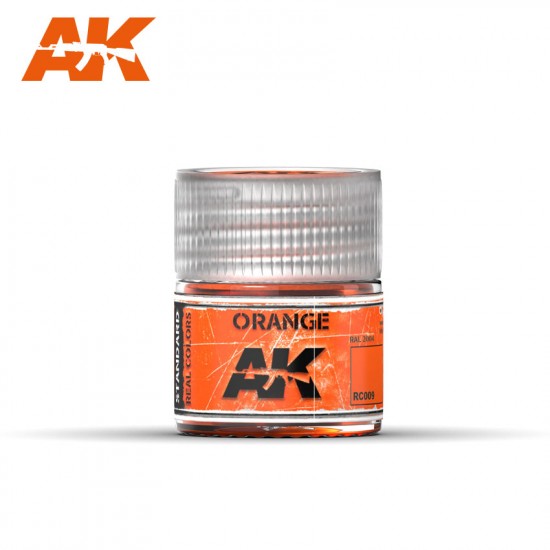 Real Colours Series Acrylic Lacquer Paint - Orange (10ml)