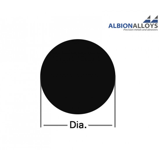 Aa Rod Metric Range - Brass Rod #Dia. 0.3mm, L: 305mm (10pcs) Albion Alloys BW03