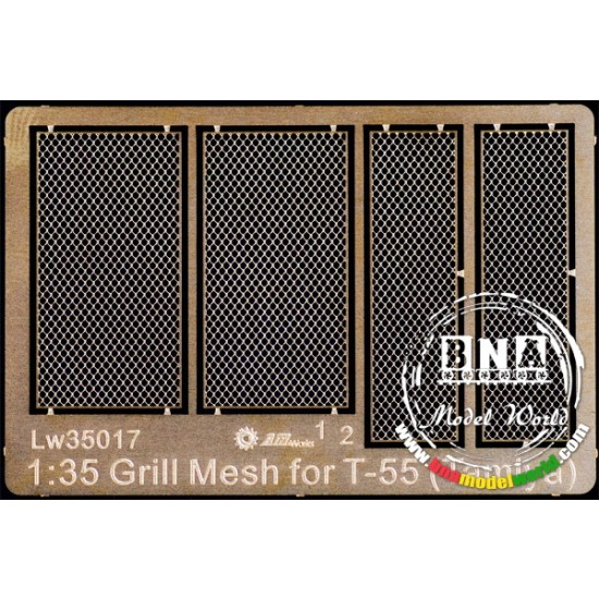 1/35 Grill Mesh for Tamiya T-55