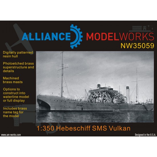1/350 Hebeschiff SMS Vulkan