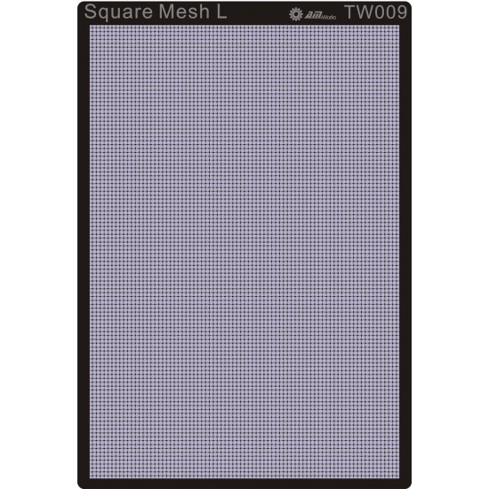 Square Mesh - Large 0.85mm Spacing (Size: 11cm x 7cm)