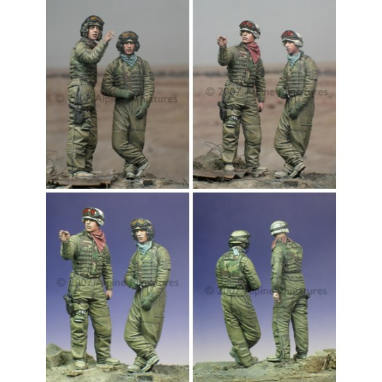 1/35 OIF US Tank Crew Set (2 figures)