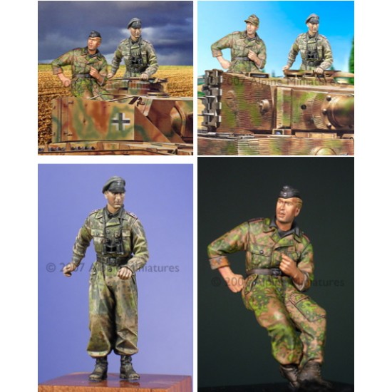 1/35 Waffen SS Panzer Crew Set (2 figures)