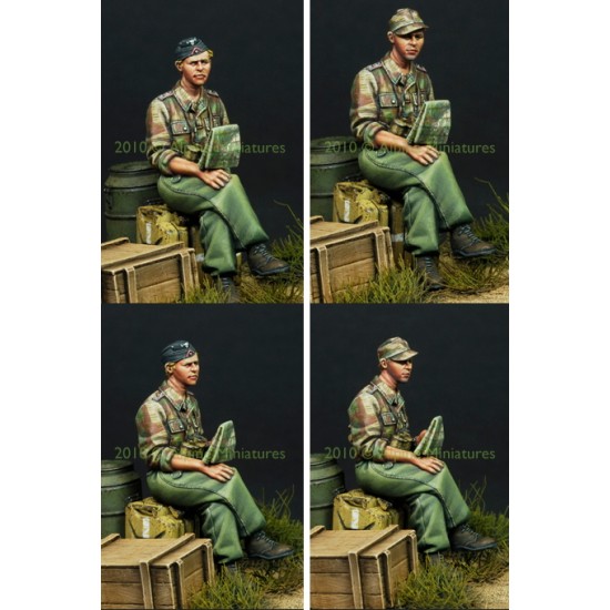 1/35 German Panzer Officer in Summer (1 figure)