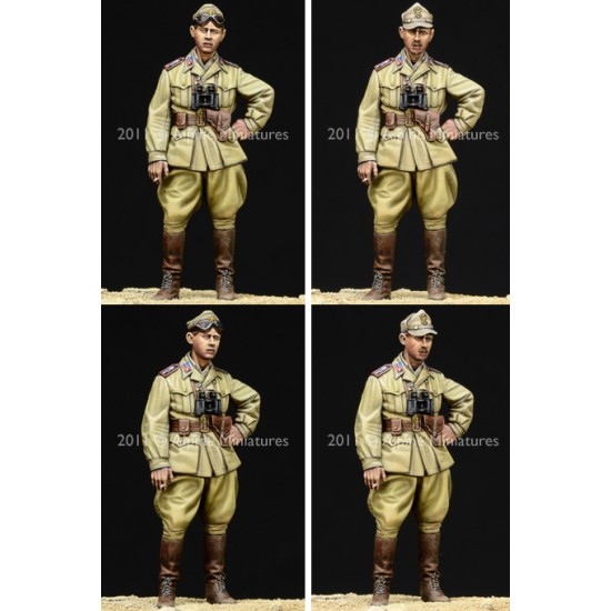 1/35 WWII Italian AFV Officer (1 figure)