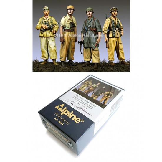 1/35 Fallschirmjager Division Set (4 Figures) [Limited Edition]