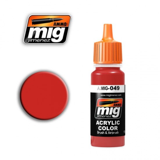 Acrylic Paint - Red (17ml)