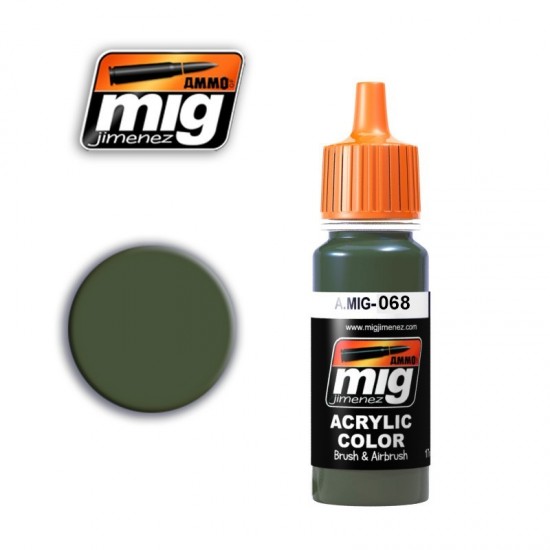 Acrylic Paint - IDF Green (17ml) 